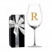 Taça de Cristal para Vinho Iniciais Personalizadas