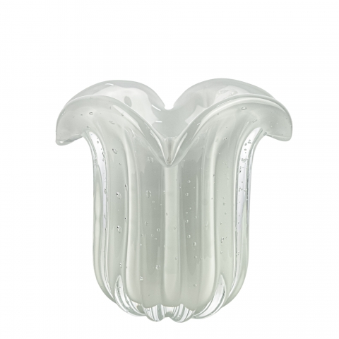 Vaso de Murano Naty Quartzo Perola