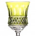 Taça Cristal Lapidado 69 P/água Verde Claro Mozart 370ml