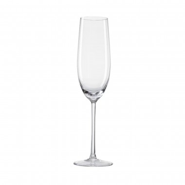 Kit 6 Taças de Cristal P/Champagne 235ml