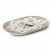 Travessa Oval Sweet Bird C/ Filete Ouro