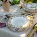 Prato Fundo Sweet Bird C/Filete Ouro