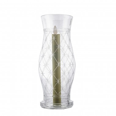Lamparina de Cristal Lapidado 19 Spot