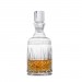 Garrafa P/ Whisky de Cristal 720ml Lapidado 68 Incolor