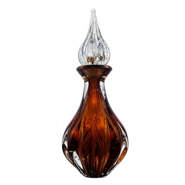 Garrafa Murano Licoreira Garnet