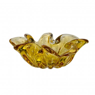 Cachepot Murano Queens Ambar