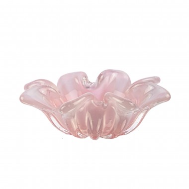 Cachepot Murano Queens Jade Rosa