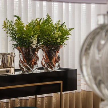 Vaso Murano Bergamo M Garnet