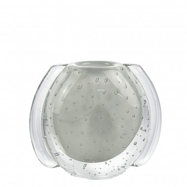 Vaso Murano San Francisco P Quartzo Perola