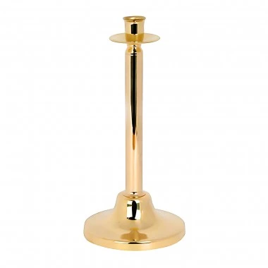 Castiçal Ouro 24k Bloom St James