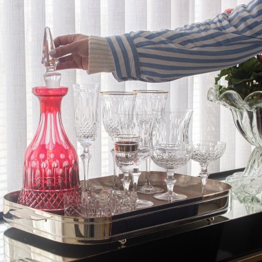 Licoreira Cristal Lapid 69 Rosa