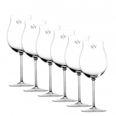 Kit 6 Taças Cristal Bourgogne Incolor 750ml