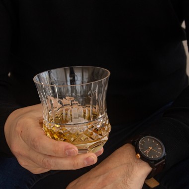 Copo Cristal Lapidado 69 P/Whisky Inc 325ml
