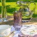 Copo Cristal Lapidado Long Drink Ametista 400ml