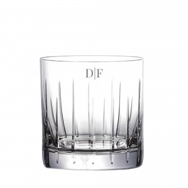 Copo de Cristal Lapidado 10 P/Whisky Incolor