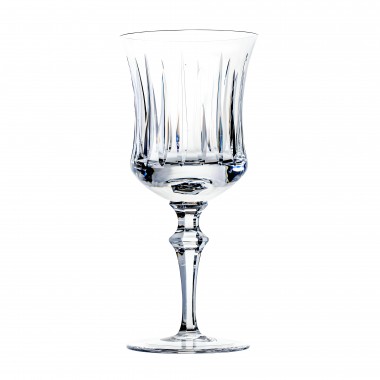 Taça Cristal Lapidado 66 P/Vinho Tinto Incolor 300ml
