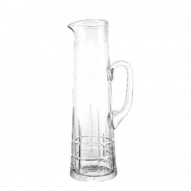 Jarra de Cristal Lapidada 48 Incolor 1,2l