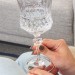 Taça Cristal Lapidado 69 P/água Incolor Mozart 370ml