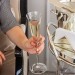 Kit 6 Taças Cristal P/Champagne Incolor 150ml