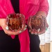 Cachepot Murano Liceu Pp Garnet