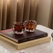 Cachepot Murano Liceu Pp Garnet