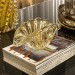 Centro de Mesa Murano Urk Cristal com Ouro 24k