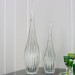 Kit 2 Gotas de Murano Eiffel M e G Cristal