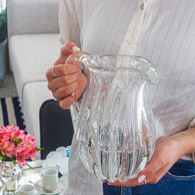 Jarra de Murano Anna Cristal