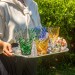 Copo de Cristal P/Whisky Murano Collors Amarelo