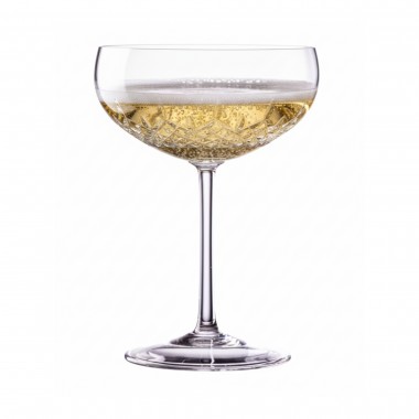Taça Cristal Lapidado P/ Champagne Coupe 01 - 240ml