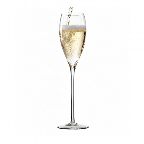 Taça de Cristal P/Espumante Brasileira 180ml