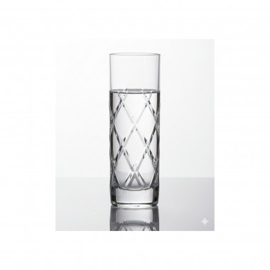 Copo de Cristal Lapidado 33 P/Vodka Incolor