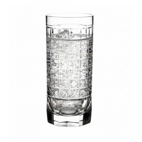 Copo Cristal Lapidado Cuba Libre Mozart 420ml Incolor