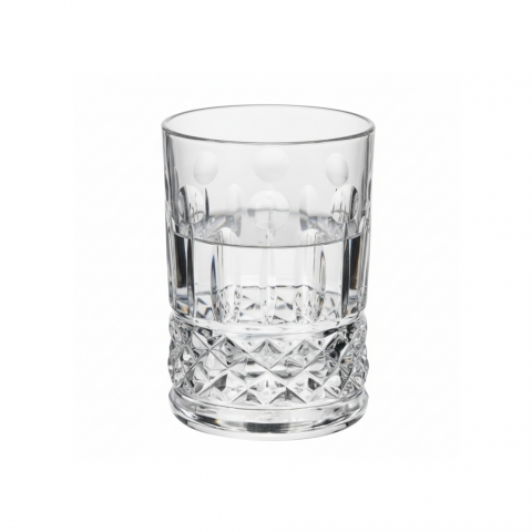Copo Cristal Lapidado 69 P/Cachaça Incolor