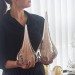 Kit 2 Gotas de Murano Fenix P e M Champagne