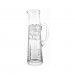 Jarra de Cristal Lapidada 48 Incolor 700ml