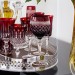 Taça Cristal Lapidado 79 P/ Vinho Tinto Vermelho 380ml