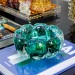 Cachepot Murano Zurique P Verde Folha
