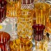 Copo Cristal Lapidado Cuba Libre Mozart 420ml Amarelo