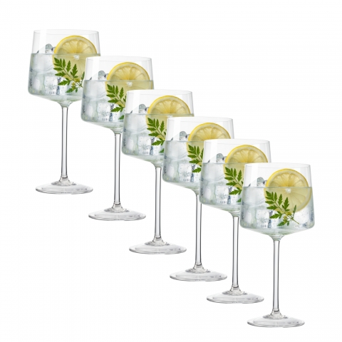 Kit 6 Taças de Cristal P/Gin Amaite 500ml