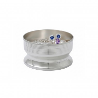 Mini Cachepot Spin Prata Saint James