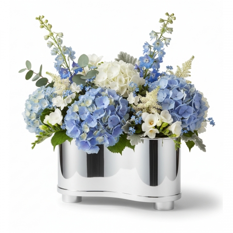 Centro de Mesa Botanique Pequeno Prata St James