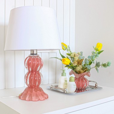 Cupula Abajur Cônica 30x20cm Branco