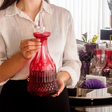 Licoreira Cristal Lapid 69 Rosa