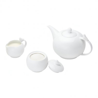Kit 3pcs de Porcelana P/Cafe Birds