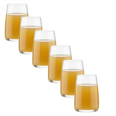 Kit 6 Copos de Cristal Amaite Incolor 500ml