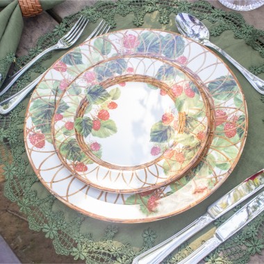 Prato Raso Framboesa Premium