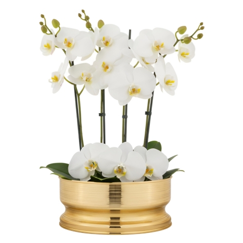 Centro de Mesa Spin Pequeno Ouro 24k Saint James