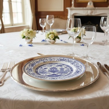 Sousplat Prata Croise St James