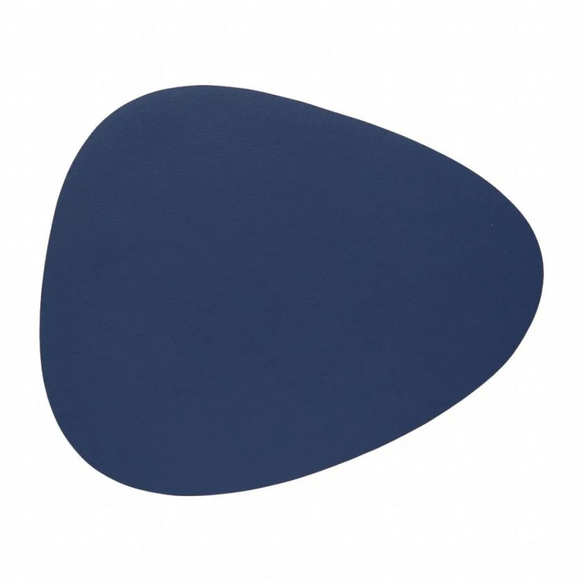 Jogo Americano Orgânico Ravena Azul Profundo Jogo Americano Orgânico Ravena Azul Profundo